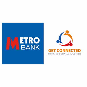 Get Ahead and Metro Bank logo